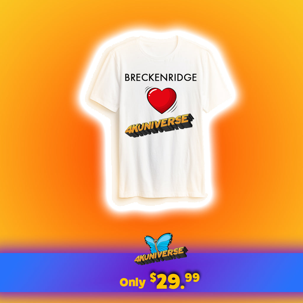 Breckenridge Loves 4KUNIVERSE White T-Shirt